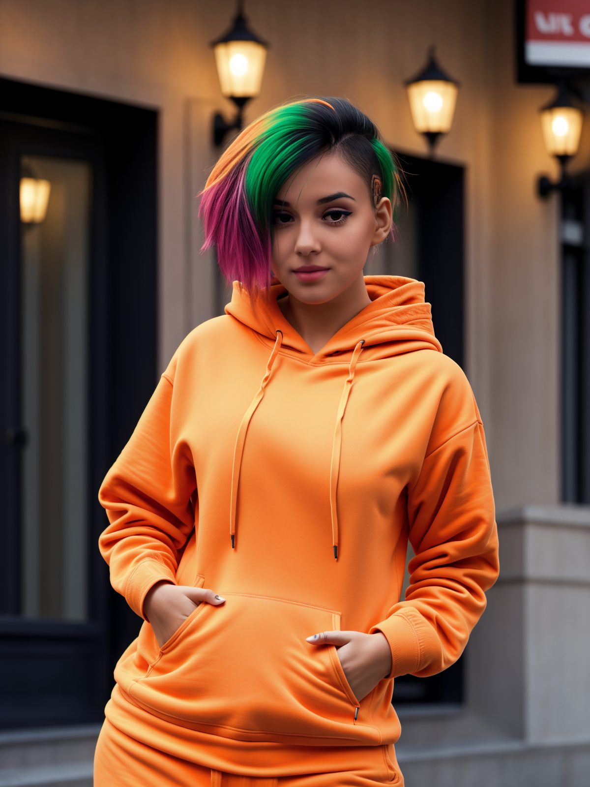 00424-400955801-5500-_lora_Judy_0.7_ a girl, (orange hoodie_1.3), green and pink hair, (night city_1.2), amazing body.png